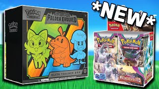 EARLY Paldea Evolved Opening! Booster Box & ETB!!