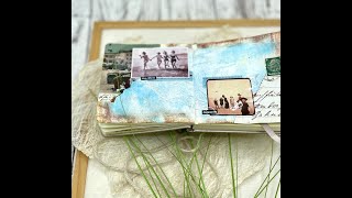 Junk Journal SMALLS - By the sea today and yesterday