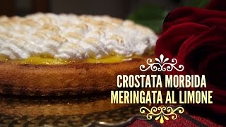 ❥Crostata morbida meringata al limone