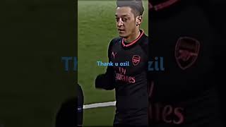 Thank you ozil