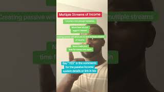 Multiple Streams Of Income