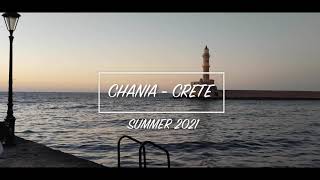 Chania 2021 / 4K Walking through the streets of Venetian Harbour  Summer 2021