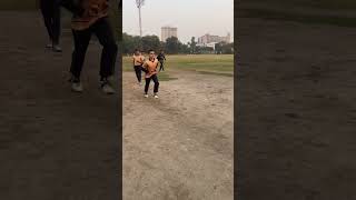 Fast Bowlers Bowling At Nets