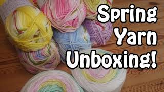 Spring Yarn Unboxing with Blossom Crochet. Baby Blossom & more.