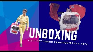 UNBOXING - transporter dla kota /recenzja Catit Cabrio Cat Carrier