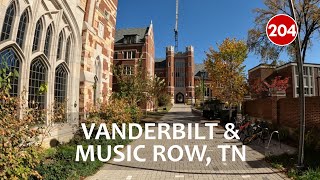 Treadmill Virtual Run 204: Vanderbilt University and Music Row, Nashville, TN, USA