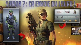 LA SAISON 7 EST ARRIVEE ! NOUVELLES RECOMPENSES SECRETES, MODE ENTRAINEMENT+MAP TUNISIA ! COD MOBILE