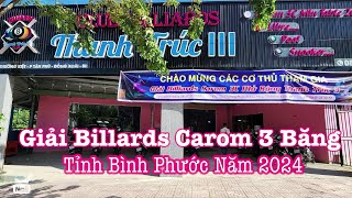 NGỌC SƠN Vs THANH TUẤN | Giải Billiards 3c Tranh Cúp Clb THANH TRÚC 3 Mở Rộng BP