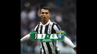 GOOL DE CR7 - JUVENTUS 2 X 1 FROSINONE - MELHORES MOMENTOS 2018