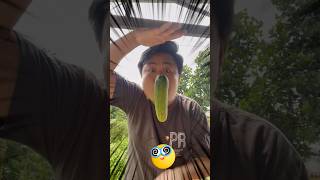 How will magic trick with cucumber work? FUNNY VIDEO #shorts #magic