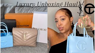 Luxury Haul | Louis Vuitton, YSL, Dior, & Telfar | Mini Haul 2021 | Myia Nicole