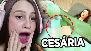 DIA DO PARTO: ELA ESCOLHEU CESÁRIA (The Sims 4 Desafio Lixo ao Luxo Materno #32)