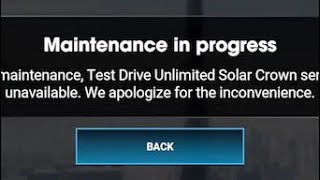 Test Drive Unlimited Solar Crown | Unavailable 2024/10/30