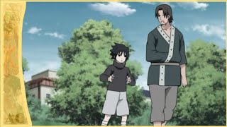 Uchiha Fugaku Teached Sasuke to Use Fire Jutsu | Sasuke First Try to use Fire Jutsu | Naruto