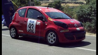 Cristina Ruggiero e la sua Citroen C1 allo Slalom città di Osilo 2022. By Gian Luigi.