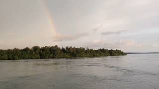 pelangi di laut sorong papua barat