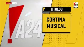 A24 - Cortina musical de Títulos (Marzo 2018-Diciembre 2020)