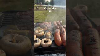 Cultus lake BC bbq party ! #foodie #food #vanlife #bbq #vancouverfoodie #yvrfood