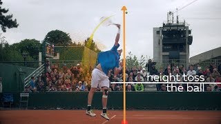 John Isner Serve