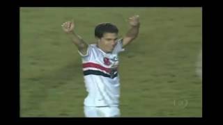 São Paulo 2 x 2 Figueirense  - Sul Americana 2007 (Globo Esporte)