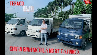 Xe tải Tera180 | tải trọng 1,8 tấn | Thùng lửng chở nhôm kính,vật liệu xây dựng.