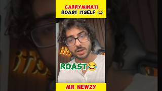 Carryminati roast itself 😂 || #news #viral #shortsfeed #today #roast #carryminati #shorts