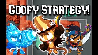 GOOFY STRATEGY! Another Brick CHIMPS Black Border Guide l Update 42.1 (Bloons TD6)