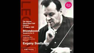 Evgeny Svetlanov - Shostakovich- Symphony No.10 2nd Mov