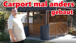 🌞  So baust und wertest du deinen Carport einfach selber auf - Bau dir einen Carport mal anders  🌞