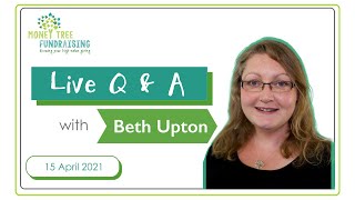 Beth Upton's Live Q&A - 15 April 2021