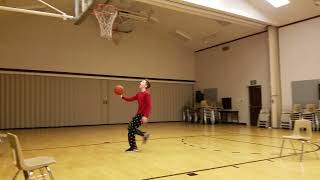 Early Morning Basketball Drills with Boston - 20170208 064850