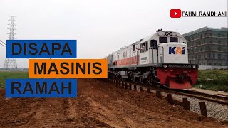 Masinis ramah || hunting di proyek jalur ganda rancaekek - cimekar