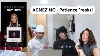 REAKSI COWOK LUAR NEGERI LIAT AGNEZ MO - Patience [Official Video]