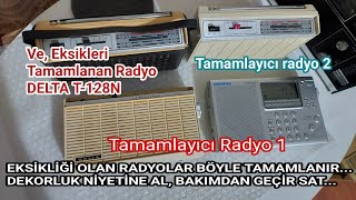 DELTA T-118 RADYODA UZUN / ORTA DALGA TESTLERİ / Çalışma Garantisi yoktu Böyle AKTİF oldu, "SATILIK"