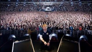 Ed Sheeran entrance Hampden