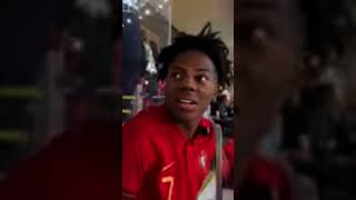 IShowSpeed Reacts To Portugal Loosing To Morocco (He Cries)