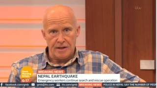 Alan Hinkes Good Morning Britain 27th April 2014 - interview at 6.15am