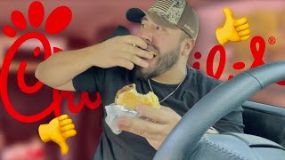 Reviewing Chick-Fil-A Breakfast • for first time