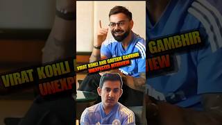 Reflecting on Our Cricket Journey The Spice of Teamwork | Virat Kohli And gautam gambhir #shorts