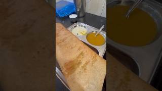 Crispy dosa breakfast in streets #vlogger #food #youtubeshorts #foodie #yummy #hyderabadi