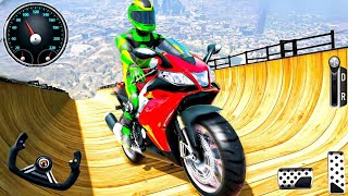 Bike Stunts Games Bike Racing: Bike Stunt Mega Ramp GT Bikes Racing Simulator! Android Gameplay