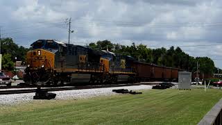 CSX CO15 Loaded Coal in Folkston GA