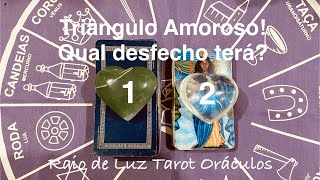 🧙🏻‍♂️Triângulo amoroso! O que está acontecendo? Tende a se resolver? Qual desfecho terá?#tarot✨✨✨✨✨✨