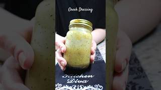 Greek Dressing - Perfect for salads & pasta!! #greek #dressing #salad #pasta #yummy #easyrecipe #fyp