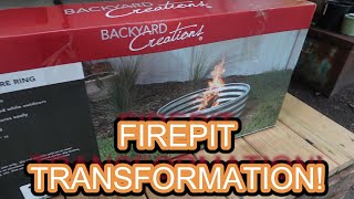 NARRATED FIREPIT TRANSFORMATION! BONUS Video Just for FUN!! @WhiteRockNATION  @Itsallgrady