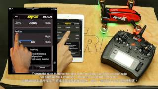 MR25X APP - RC Transmitter Setup