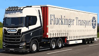 ETS2 1.49 Krone Jumbo H&W 3-4-6 Axle Lowbed / Low Curtainsider | Euro Truck Simulator 2