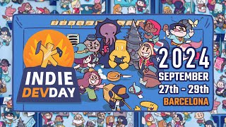 IndieDevDay 2024 Barcelona - Explore the latest and greatest indie games