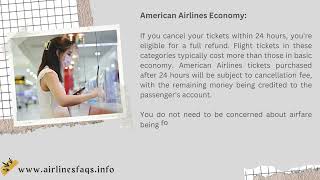 American Airlines Cancellation Policy | How to Cancel Flight an American Airlines?| +1-888-982-1907