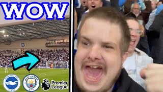 BRIGHTON QUALIFY FOR EUROPA LEAGUE I BRIGHTON VS MANCHESTER CITY I 1-1 I MATCH DAY VLOG